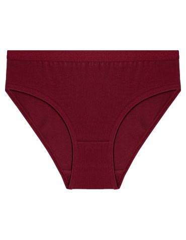 Figi - Figi dziewczęce bawełniane majtki klasyczne melanżowe 4-pak WIELOKOLOROWY - produkt 4