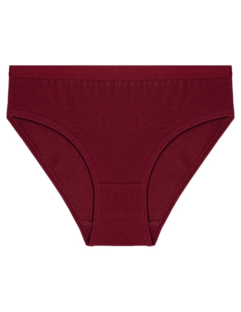 Figi - Figi dziewczęce bawełniane majtki klasyczne melanżowe 4-pak WIELOKOLOROWY  - produkt moraj.pl 4