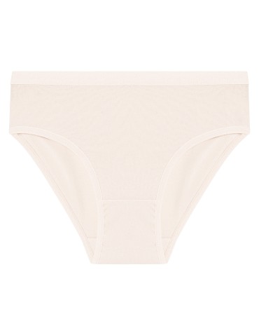 Figi - Figi dziewczęce bawełniane majtki klasyczne melanżowe 4-pak WIELOKOLOROWY - produkt 5