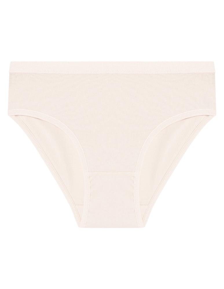 Figi - Figi dziewczęce bawełniane majtki klasyczne melanżowe 4-pak WIELOKOLOROWY  - produkt moraj.pl 5