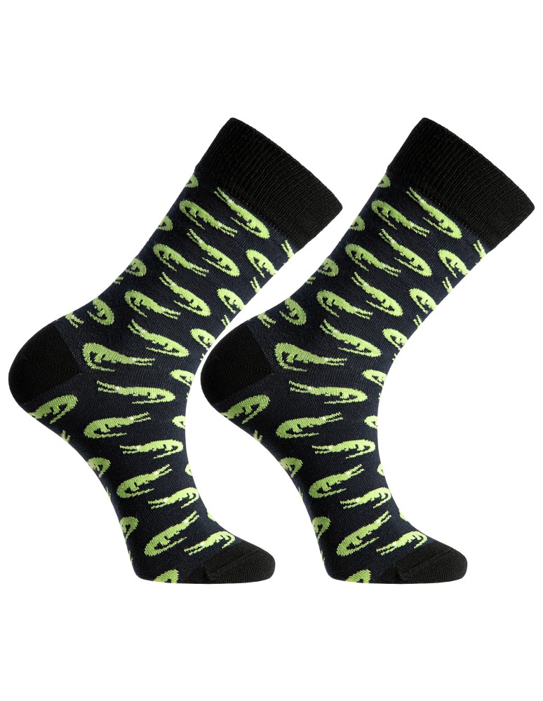 Skarpetki długie - Skarpetki męskie casual z motywem zwierzęcym bawełniane 4-pak WIELOKOLOROWY  - produkt moraj.pl 3