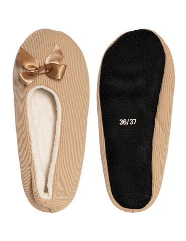 Kapcie damskie ocieplane miękkie z antypoślizgową podeszwą - produkt 2