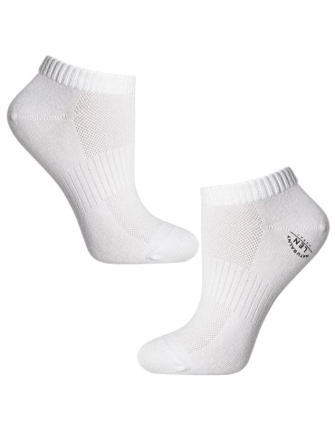 Stopki klasyczne - Skarpetki damskie stopki krótkie z lnem klasyczne gładkie 6-pak WIELOKOLOROWY - produkt 4