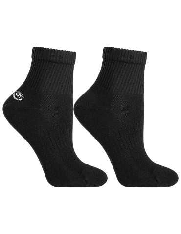 Skarpetki za kostkę - Skarpetki damskie bawełniane z naturalnym lnem klasyczne 6-pak WIELOKOLOROWY - produkt 5