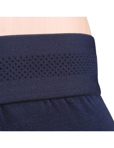 Bokserki dopasowane - Bokserki męskie bawełniane dopasowane gładkie 6-pak GRANATOWY - produkt 3