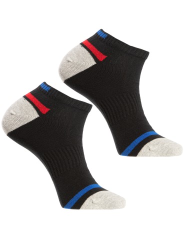 Stopki klasyczne - Skarpetki męskie stopki bawełniane z elastycznym ściągaczem 6-pak WIELOKOLOROWY - produkt 4