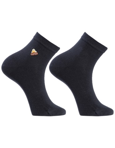 Skarpety stopki - Skarpetki męskie bawełniane do kostki wzór w jedzenie 12-pak WIELOKOLOROWY - produkt 5