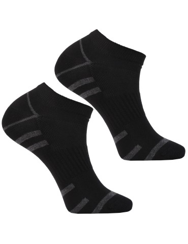 Skarpety stopki - Skarpety stopki męskie bawełniane sportowe z kontrastowym akcentem 12-pak WIELOKOLOROWY - produkt 5