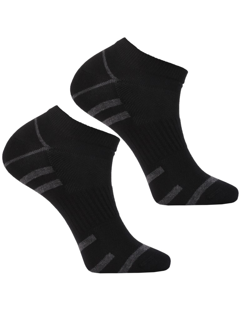 Skarpety stopki - Skarpety stopki męskie bawełniane sportowe z kontrastowym akcentem 12-pak WIELOKOLOROWY  - produkt moraj.pl 5