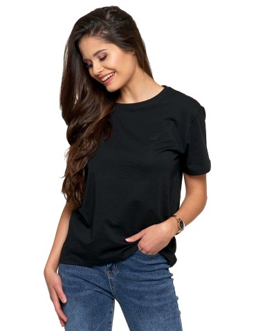 Koszulki i T-shirty - Koszulka damska bawełna Premium T-shirt dekolt okrągły BIAŁY - produkt 61