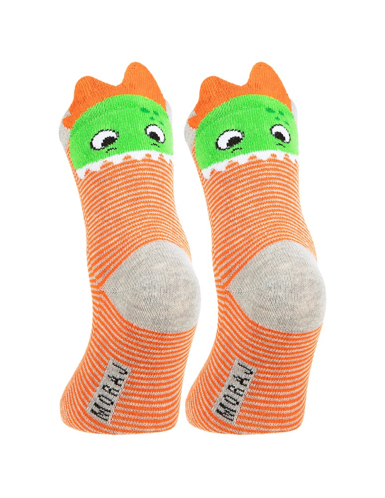 Długie - Skarpetki chłopięce bawełniane w zabawne wzory 6-pak WIELOKOLOROWY  - produkt moraj.pl 7