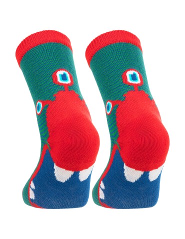 DO KOSTKI - Chłopięce skarpetki bawełniane kolorowe w zabawne potworki 6-pak WIELOKOLOROWY - produkt 7