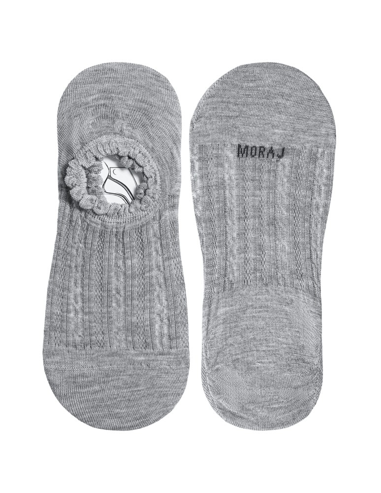 Niskie stopki - Skarpetki damskie niskie stopki z wiskozy bambusowej prążkowane 4-pak WIELOKOLOROWY - produkt moraj.pl 2