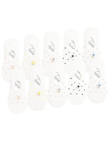 Skarpetki damskie niskie stopki