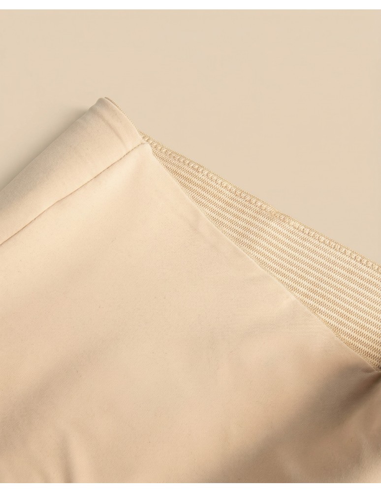 Majtki modelujące - Majtki damskie figi wyszczuplające z wysokim stanem BEŻOWY - produkt moraj.pl 5