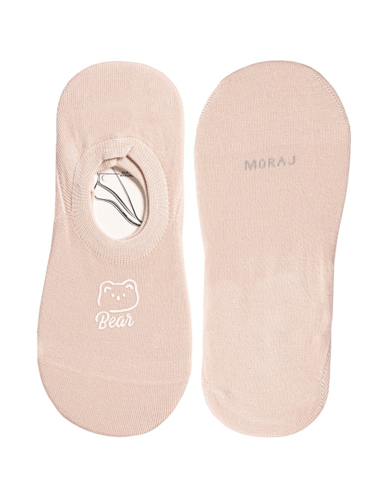 Niskie stopki - Skarpetki damskie stopki niskie wiskozowe ze zwierzątkami 4-pak WIELOKOLOROWY  - produkt moraj.pl 5