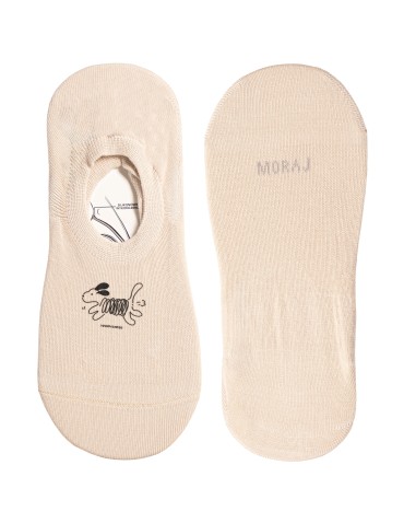 Niskie stopki - Skarpetki damskie niskie stopki wiskozowe z uroczymi zwierzątkami 12-pak WIELOKOLOROWY - produkt 3