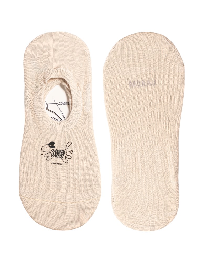 Niskie stopki - Skarpetki damskie niskie stopki wiskozowe z uroczymi zwierzątkami 12-pak WIELOKOLOROWY  - produkt moraj.pl 3