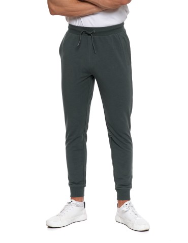 Męskie spodnie dresowe z kieszeniami i ściągaczem