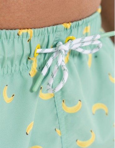 Szorty kąpielowe męskie spodenki plażowe wiązane z kieszeniami - produkt 2