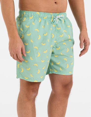 Szorty kąpielowe męskie spodenki plażowe wiązane z kieszeniami