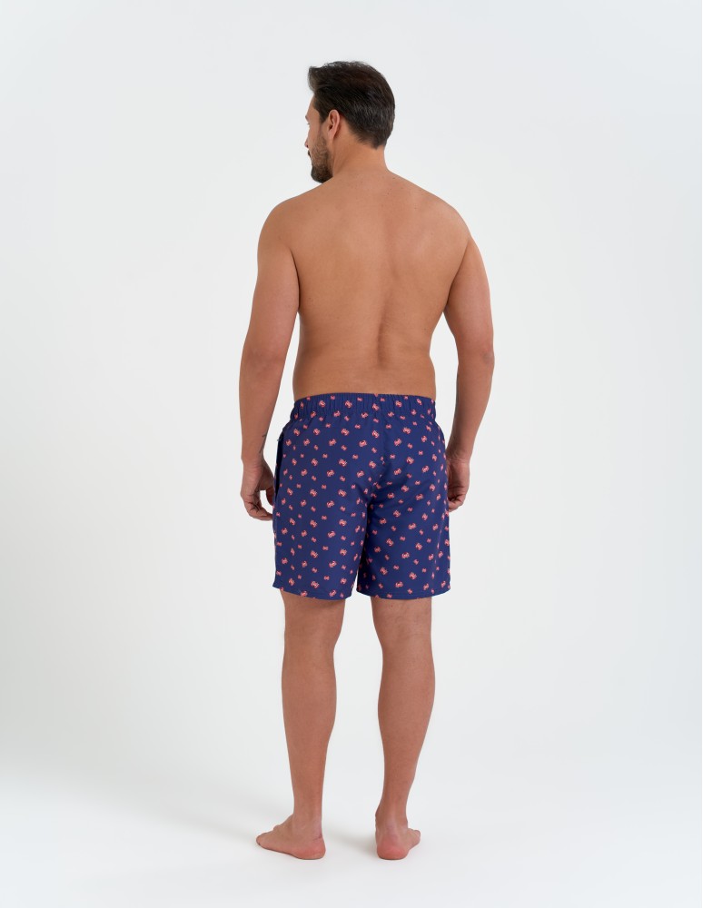 Szorty plażowe - Szorty kąpielowe męskie spodenki plażowe wiązane z kieszeniami WZÓR 2  - produkt moraj.pl 8