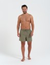 Spodenki męskie kąpielowe szorty plażowe szybkoschnące z kieszeniami ZIELONY