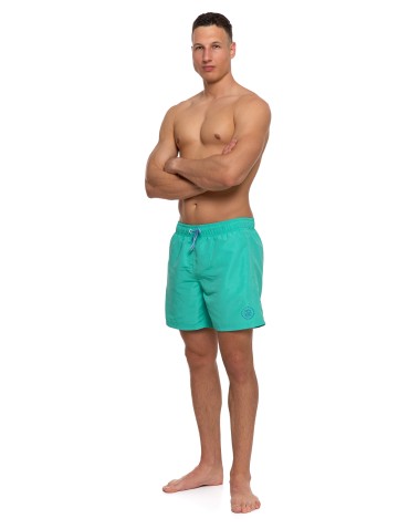 Szorty kąpielowe męskie plus size z kieszeniami na zamek