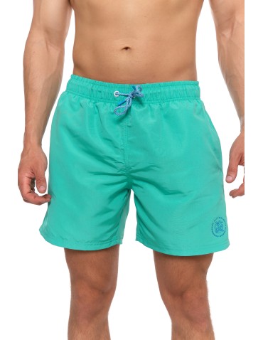 Szorty kąpielowe męskie plus size z kieszeniami na zamek  - produkt 2