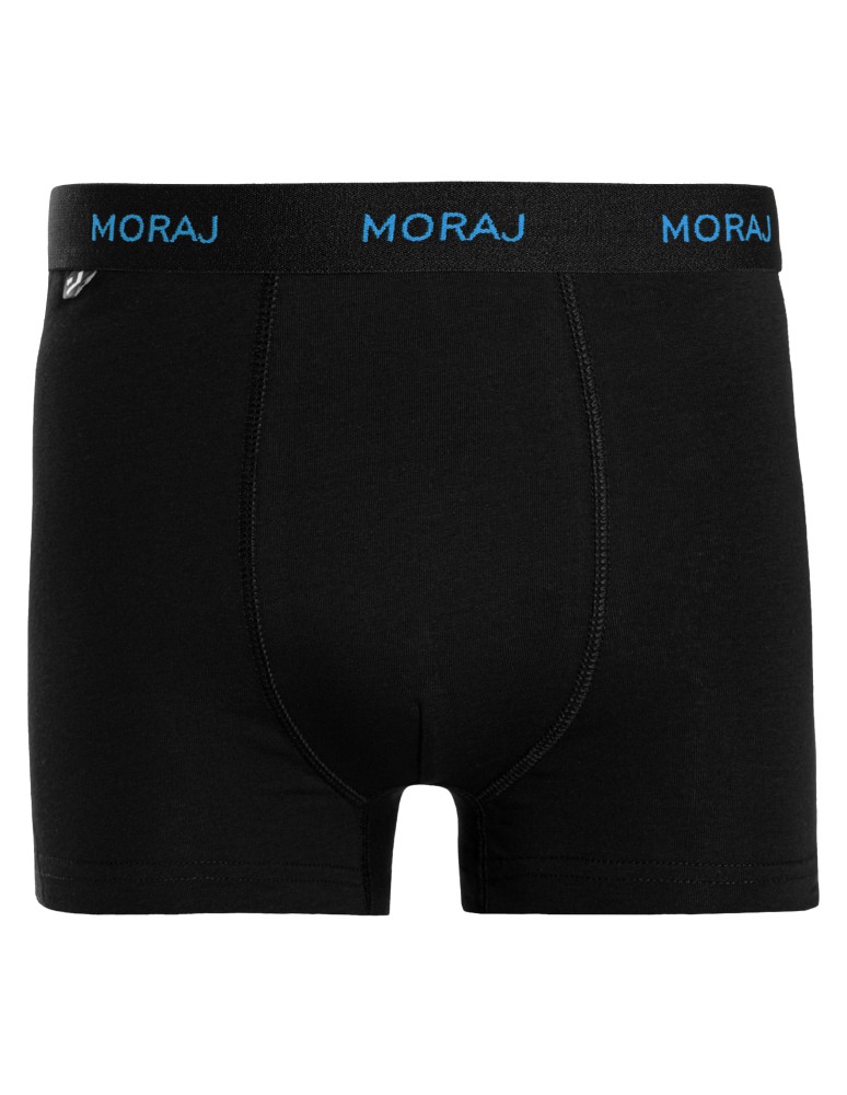 Bokserki luźne - Bokserki męskie bawełniane gładkie z kontrastowym napisem 10-pak WIELOKOLOROWY  - produkt moraj.pl 4