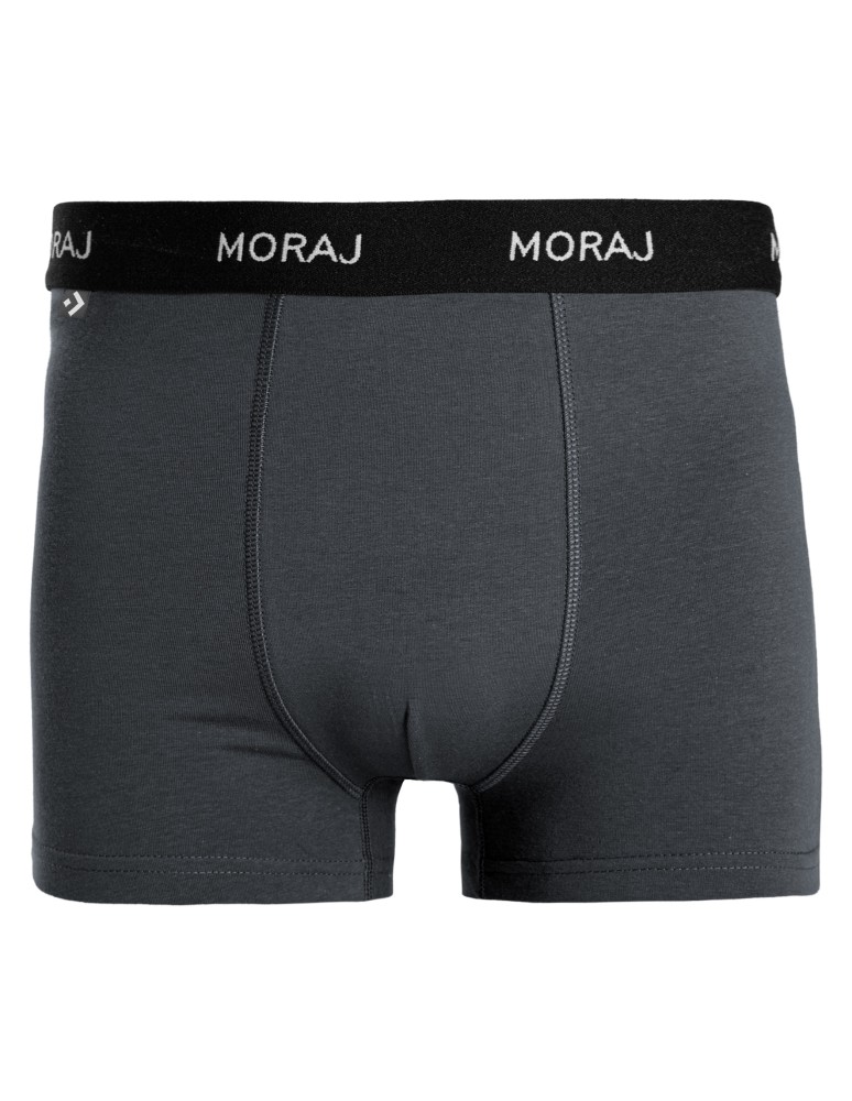 Bokserki dopasowane - Majtki męskie bokserki bawełniane gładkie dopasowane klasyczne 10-pak WIELOKOLOROWY  - produkt moraj.pl 5