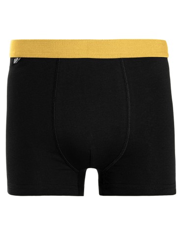 Bokserki dopasowane - Bokserki męskie bawełniane klasyczne z kolorowym pasem 6-pak WIELOKOLOROWY - produkt 6