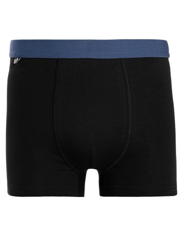 Bokserki dopasowane - Bokserki męskie bawełniane klasyczne z kolorowym pasem 6-pak WIELOKOLOROWY - produkt 7