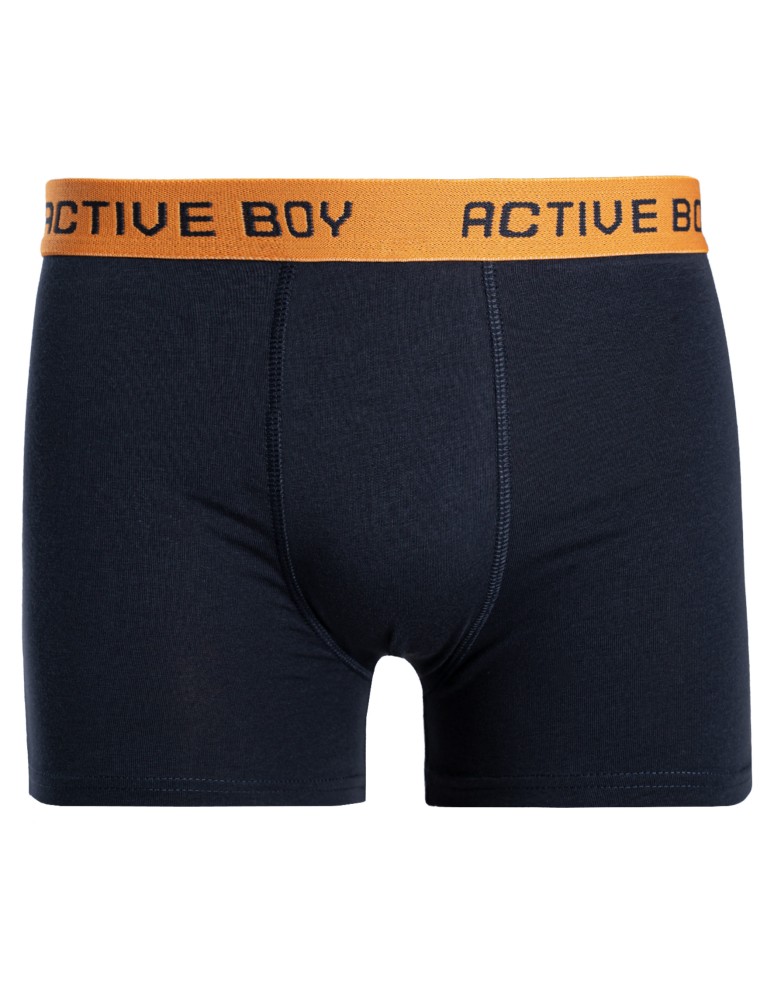 Bokserki - Bokserki chłopięce bawełniane majtki dopasowane gładkie i w paski 4-pak WIELOKOLOROWY  - produkt moraj.pl 4