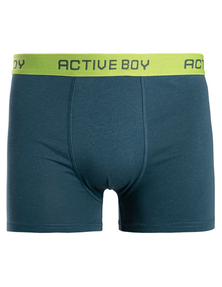 Bokserki - Bokserki chłopięce bawełniane majtki dopasowane gładkie i w paski 4-pak WIELOKOLOROWY  - produkt moraj.pl 3