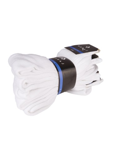 Skarpetki długie - Skarpety męskie frotte 5-pak BIAŁY - produkt 6