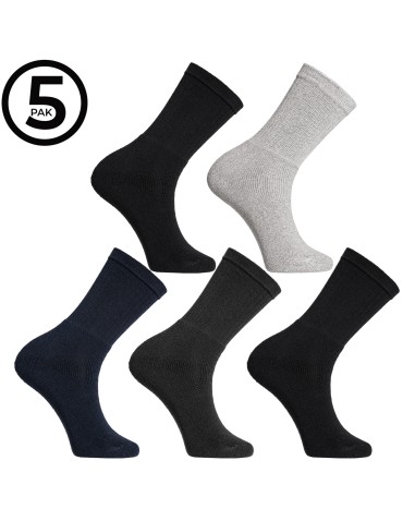 Skarpety męskie frotte 5-pak - WIELOKOLOROWY