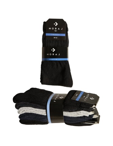 Skarpety męskie frotte 5-pak - WIELOKOLOROWY  - produkt 2