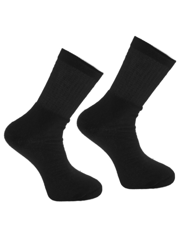 Skarpetki długie - Skarpety męskie frotte 5-pak CZARNY  - produkt moraj.pl 3