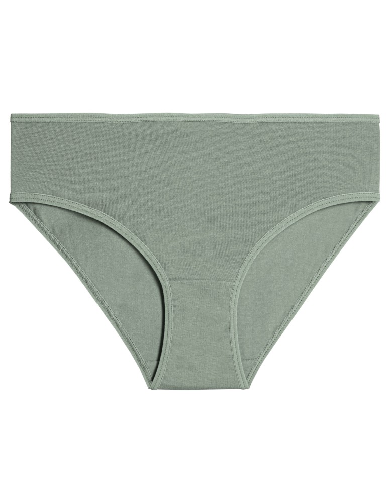 Majtki figi - Majtki damskie figi bikini bawełniane wzorzyste i gładkie 6-pak WIELOKOLOROWY  - produkt moraj.pl 7