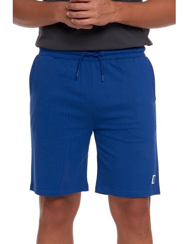 Szorty męskie - Szorty męskie bawełniane spodenki dresowe klasyczne krótkie GRANATOWY - produkt 2
