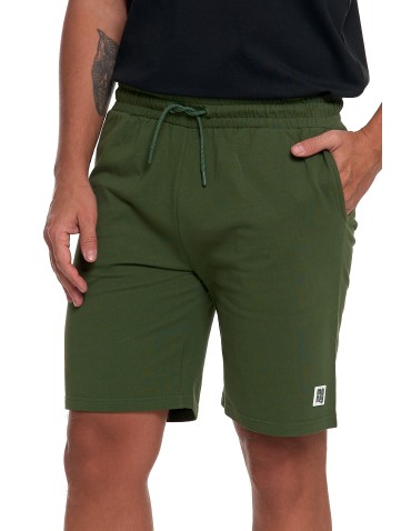 Szorty męskie bawełniane spodenki dresowe klasyczne krótkie - KHAKI