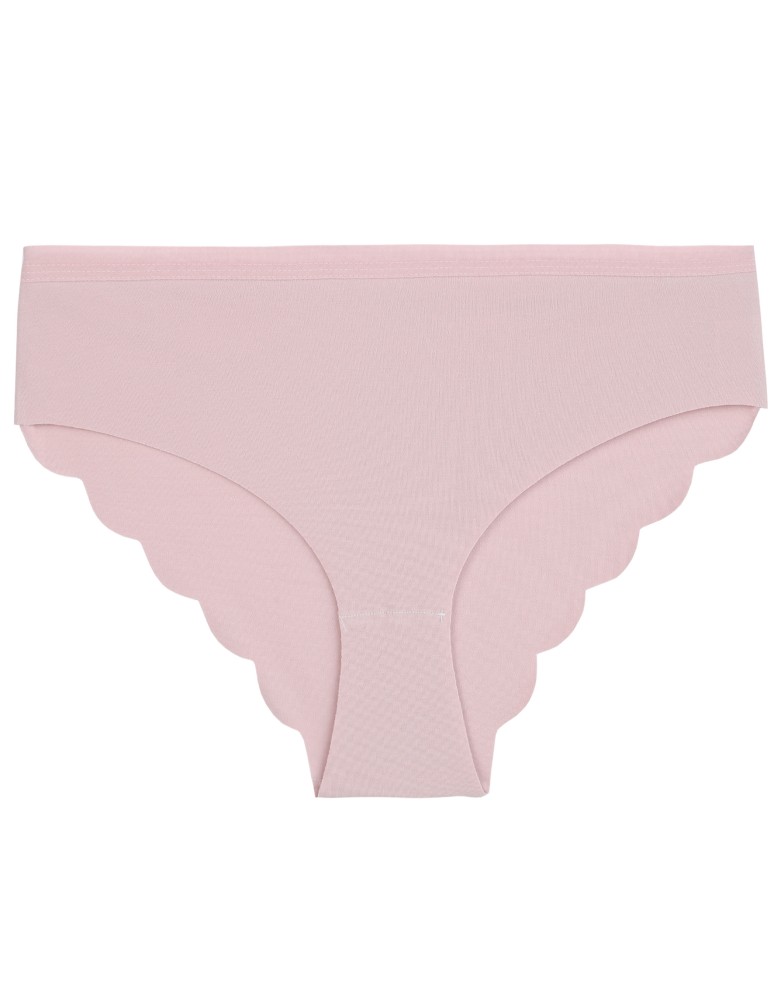 Majtki figi - Majtki damskie figi bikini bawełniane laserowo cięte z efektownym tyłem 10-pak WIELOKOLOROWY  - produkt moraj.pl 2