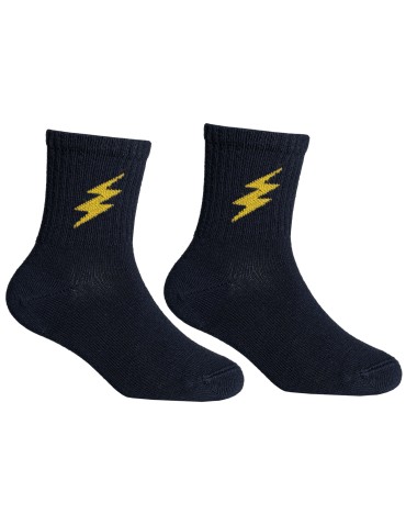 Długie - Skarpetki chłopięce bawełniane długie z motywem kosmosu 5-pak WIELOKOLOROWY - produkt 3