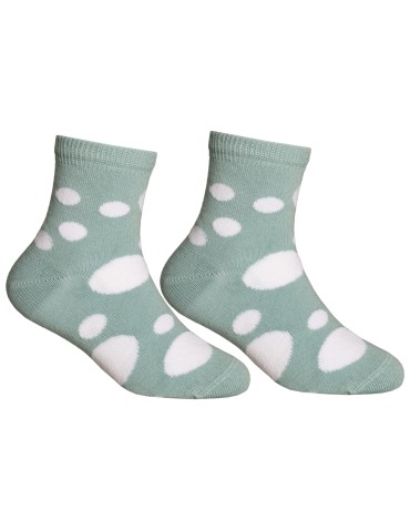 Długie - Skarpetki dziewczęce bawełniane kolorowe w lamy 4-pak WIELOKOLOROWY - produkt 5