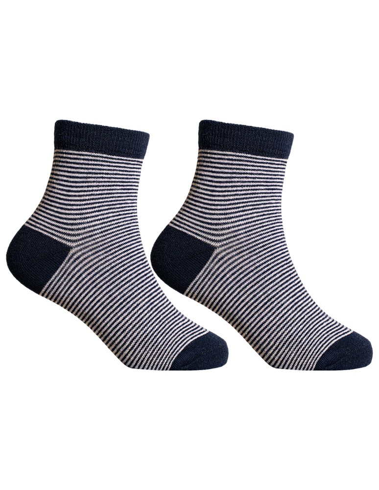 Długie - Chłopięce skarpetki długie bawełniane z motywem psich łapek 3-pak WIELOKOLOROWY  - produkt moraj.pl 3