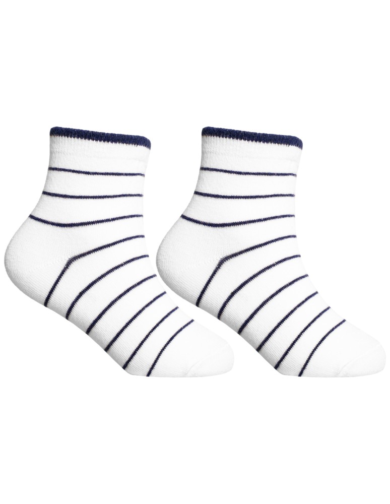 Długie - Chłopięce skarpetki długie bawełniane w paski 5-pak WIELOKOLOROWY  - produkt moraj.pl 2