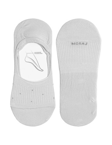 Niskie stopki - Skarpetki damskie niskie stopki gładkie z silikonową zapiętką 5-pak WIELOKOLOROWY - produkt 6