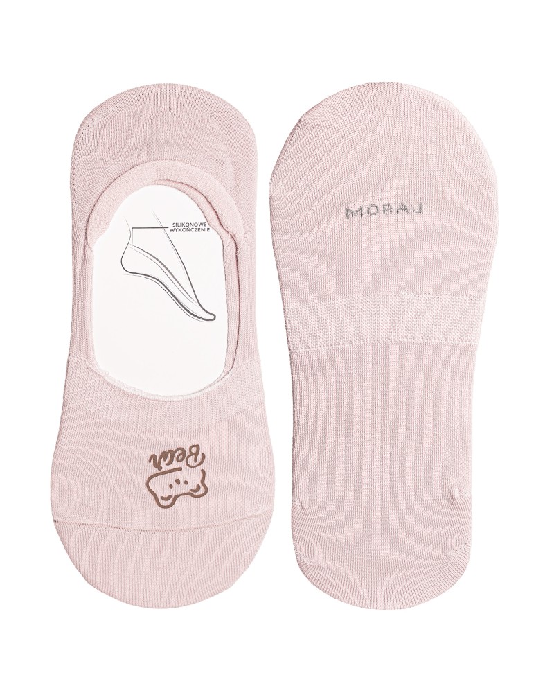 Niskie stopki - Niskie stopki damskie bawełniane skarpetki z motywem misia 4-pak WIELOKOLOROWY  - produkt moraj.pl 2