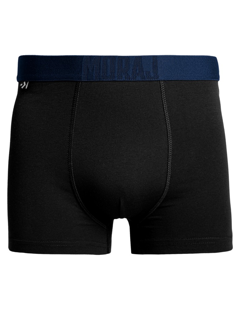 Bokserki dopasowane - Bokserki męskie dopasowane z bawełny czesanej klasyczne gładkie 6-pak WIELOKOLOROWY  - produkt moraj.pl 4